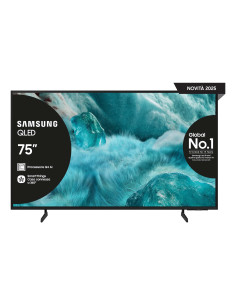 Samsung QLED AI TV 75" QE75Q7FAAUXZT 4K, Processore Q4 AI, 4K Upscaling, Color Booster Pro, OTS Lite, Slim Look Design, Vision A