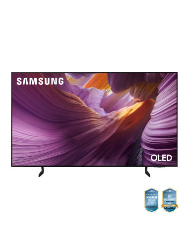 Samsung OLED AI TV 65" QE65S85FAEXZT 4K, Processore NQ4 AI Gen2, 4K AI Upscaling, Schermo antiriflesso, OLED HDR, Dolby Atmos & 