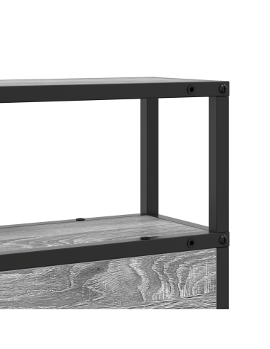 Testata contenitore Grigio sonoma 150 cm Legno multistrato