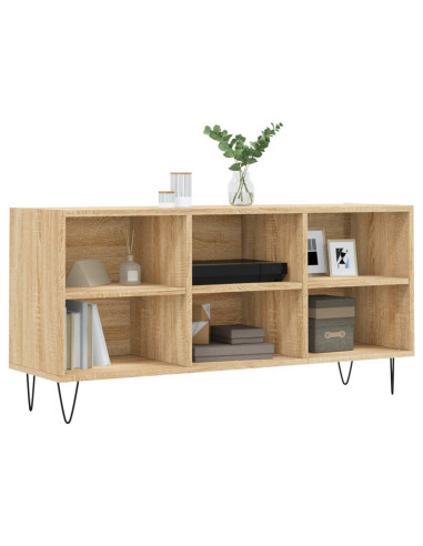Mobile Porta TV Rovere Sonoma 103,5x30x50 cm Legno Multistrato