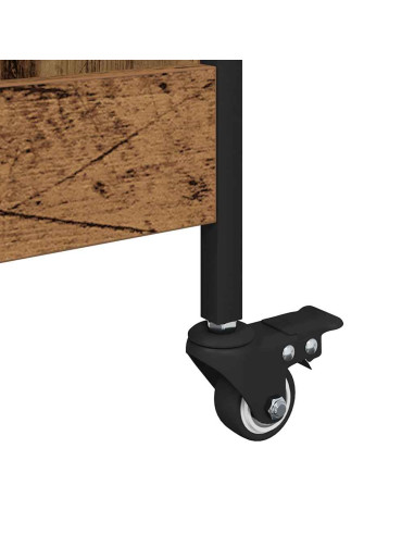 Carrello da Cucina Legno vecchio 70 x 30 x 82 cm