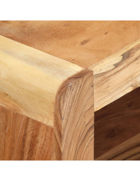 Mobili Porta TV 2 pz in Legno Massello di Acacia