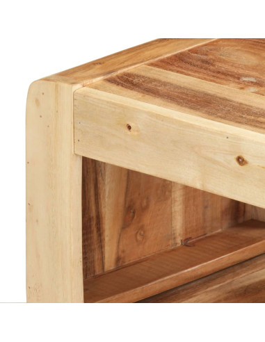 Mobili Porta TV 2 pz in Legno Massello di Acacia