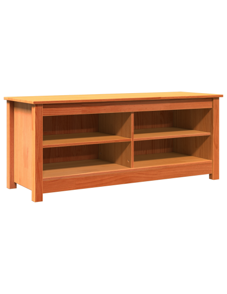 Panca per scarpe Cera marrone 110 x 38 x 45.5 cm