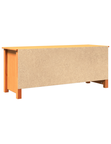 Panchina con contenitore Marrone cerato 110 x 38 x 45,5 cm