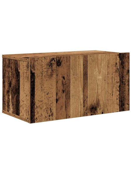 Set mobile TV con cassetto 7 pcs Legno vecchio 60 x 30 x 30 cm