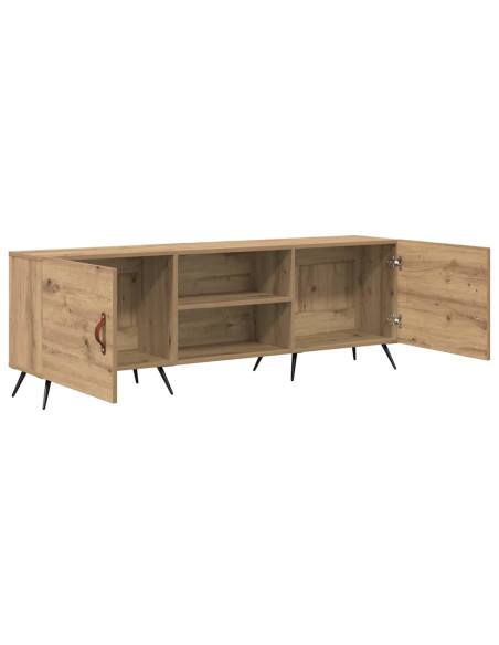 Mobile TV rovere artigianale 150 x 30 x 50 cm Legno multistrato