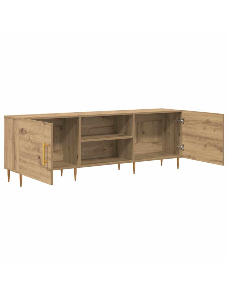 Mobile TV rovere artigianale 150 x 30 x 50 cm Legno multistrato