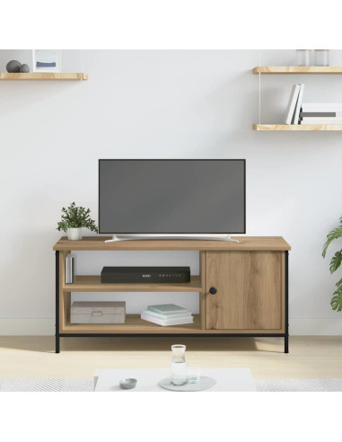 Mobile TV Rovere artigianale 100 x 40 x 45 cm Legno multistrato