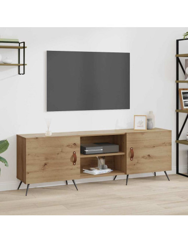 Mobile TV rovere artigianale 150 x 30 x 50 cm Legno multistrato