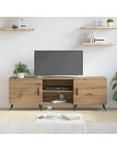 Mobile TV rovere artigianale 150 x 30 x 50 cm Legno multistrato