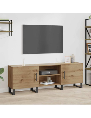 Mobile TV Rovere artigianale 150 x 30 x 50 cm Legno multistrato