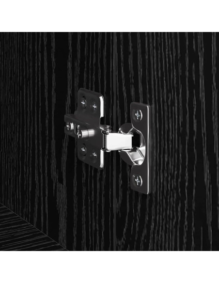 Mobile TV con lo scaffale con archiviazione con porta 150 x 30 x 50 cm Legno multistrato