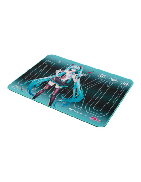 ASUS TUF Gaming P1 Hatsune Miku Edition Tappetino per mouse per gioco da computer Turchese