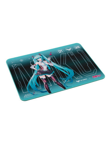 ASUS TUF Gaming P1 Hatsune Miku Edition Tappetino per mouse per gioco da computer Turchese
