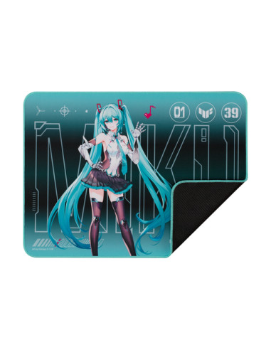 ASUS TUF Gaming P1 Hatsune Miku Edition Tappetino per mouse per gioco da computer Turchese