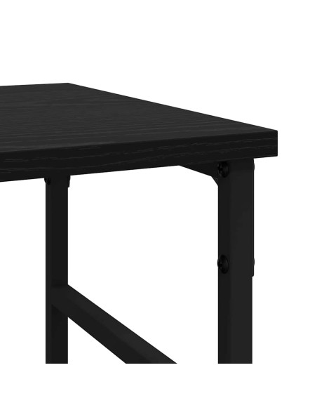 Credenza Nero 102 x 32 x 73.5 cm Legno multistrato