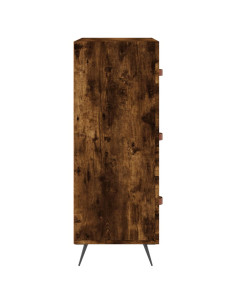 Cassettiera Rovere Fumo 69,5x34x90 cm in Legno Multistrato 2