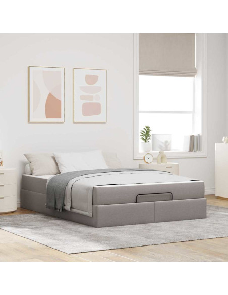 Struttura del letto Talpa 140 x 200 cm Tessuto