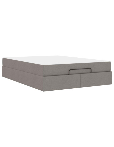 Struttura letto con materasso con materasso 2 pcs Talpa Tessuto