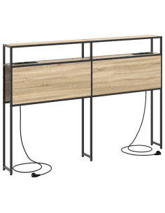 Testata contenitore rovere sonoma 120 cm Legno multistrato