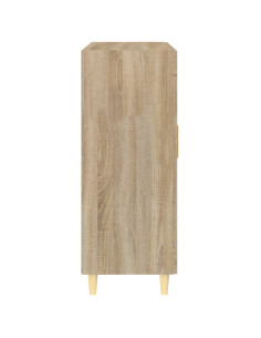 Credenza Rovere Sonoma 69,5x34x90 cm in Legno Multistrato