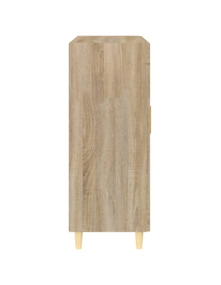 Credenza Rovere Sonoma 69,5x34x90 cm in Legno Multistrato
