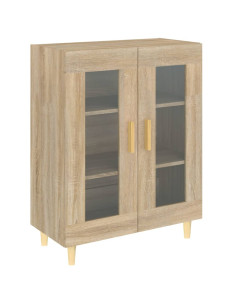Credenza Rovere Sonoma 69,5x34x90 cm in Legno Multistrato 2