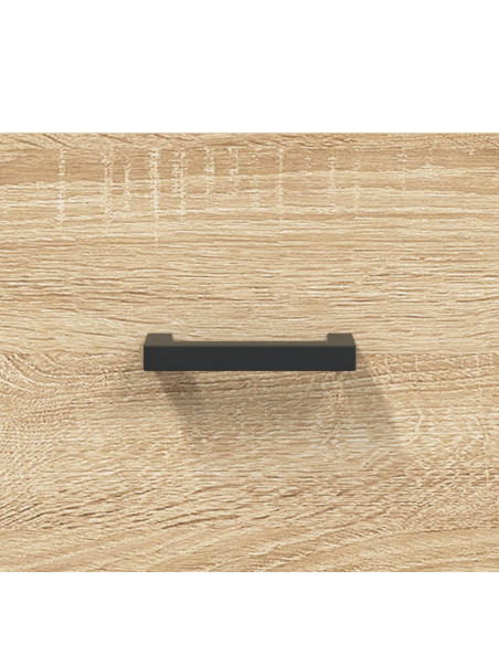 Credenza Rovere Sonoma 69,5x31x115 cm in Legno Multistrato