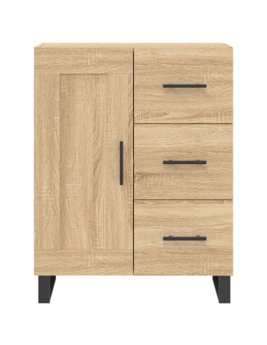 Credenza Rovere Sonoma 69,5x34x180 cm in Legno Multistrato