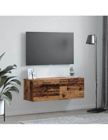 Armadietto a muro Legno vecchio 100 x 36.5 x 35 cm