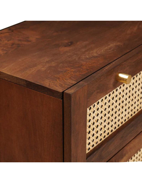 Set di Sideboard 2 pcs Marrone 60 x 33.5 x 75 cm