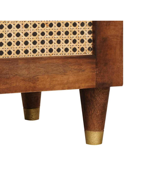 Set di Sideboard 2 pcs Marrone 60 x 33.5 x 75 cm