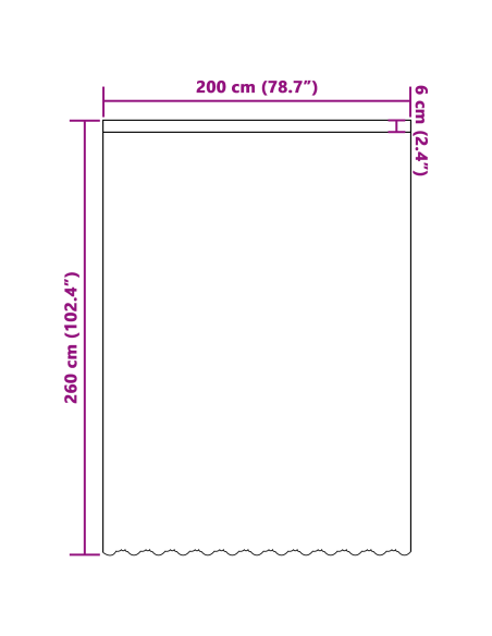 Tenda in Pizzo con tende Floreale Bianco 260x200cm Poliestere