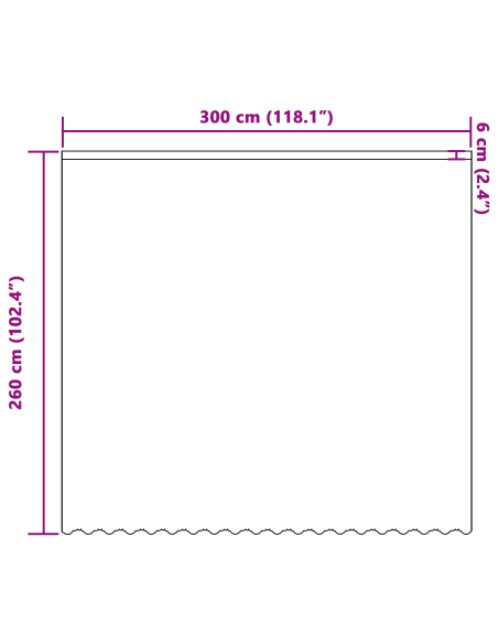 Tenda in Pizzo con tende Floreale Bianco 300 x 260 cm Poliestere