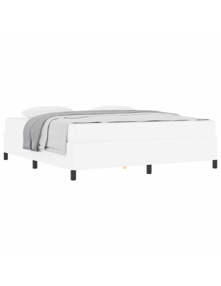 Struttura letto con materasso Bianco 180 x 200 cm