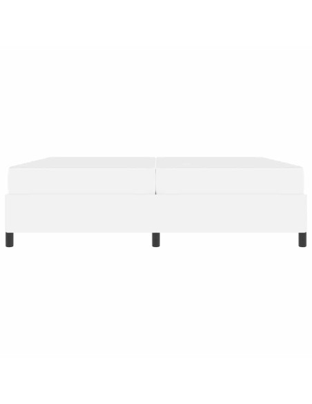 Struttura letto con materasso Bianco 200 x 200 cm