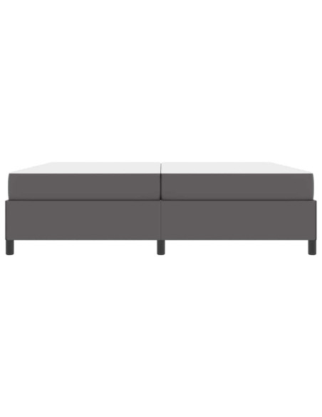 Struttura letto con materasso Grigio 200 x 200 cm