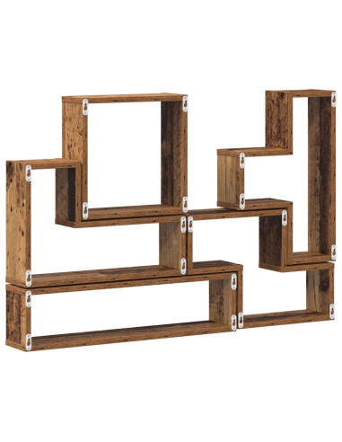 Scaffale da parete Legno vecchio 96 x 12 x 64 cm