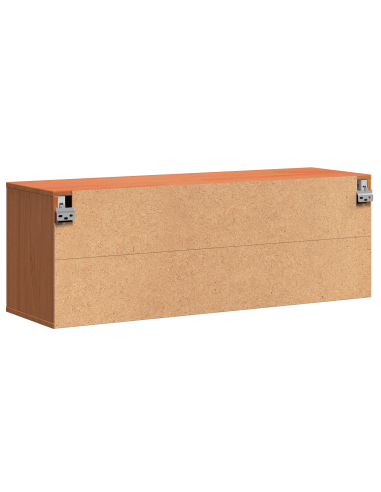 Armadietto a muro Marrone cerato 100 x 30 x 35 cm Pino massello
