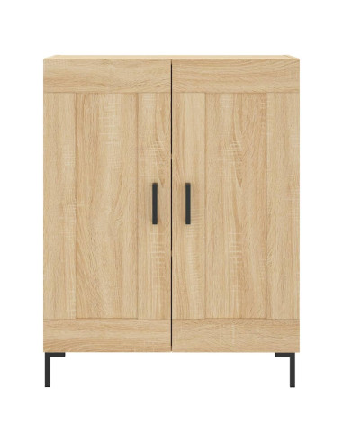 Credenza Rovere Sonoma 69,5x34x180 cm in Legno Multistrato
