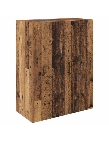 Mobiletto a muro 2 pcs Legno vecchio 69,5 x 34 x 90 cm