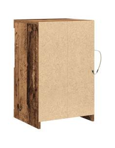 Madia LED 2 pcs Legno vecchio 41 x 37 x 67 cm Legno multistrato