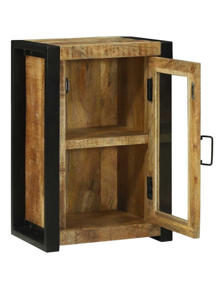 Mobile da Bagno 40x30x60 cm in Legno Massello di Mango