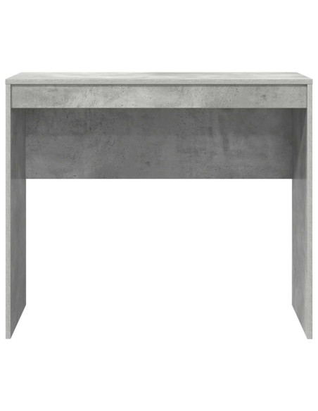 Scrivania per scrivere Grigio cemento MDF con finitura grigia cemento