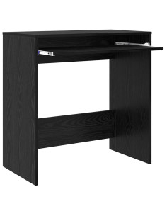 Scrivania Rovere Nero 77.5 x 43 x 79 cm Legno multistrato