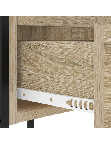 Armadio da Notte con cassetto Rovere Sonoma 42 x 41 x 61 cm