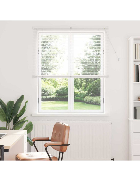 Tendaggi a veneziana Bianco 175 x 115 cm Alluminio