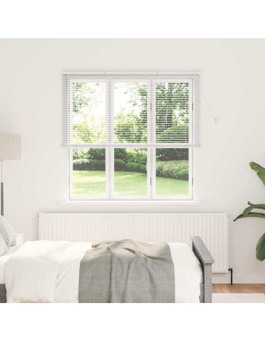 Tendaggi a veneziana Bianco 175 x 140 cm Alluminio
