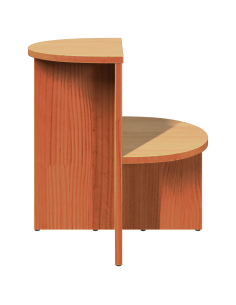 Tavolino da salotto Marrone cerato 50 x 40 x 50 cm